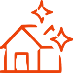 Icône nettoyage de toiture par drone